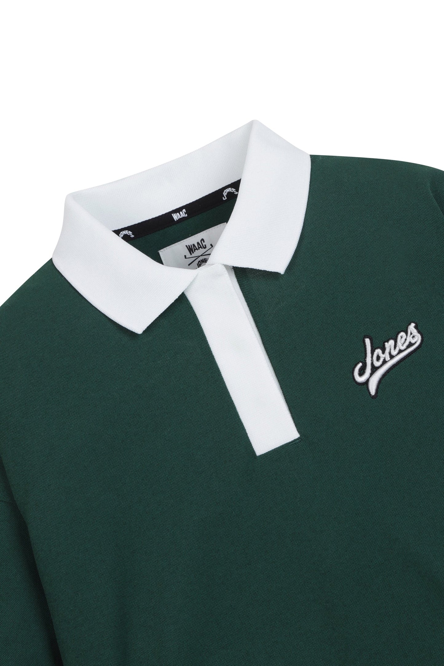 Jones x WAAC Women's Knit Rib Polo - Green