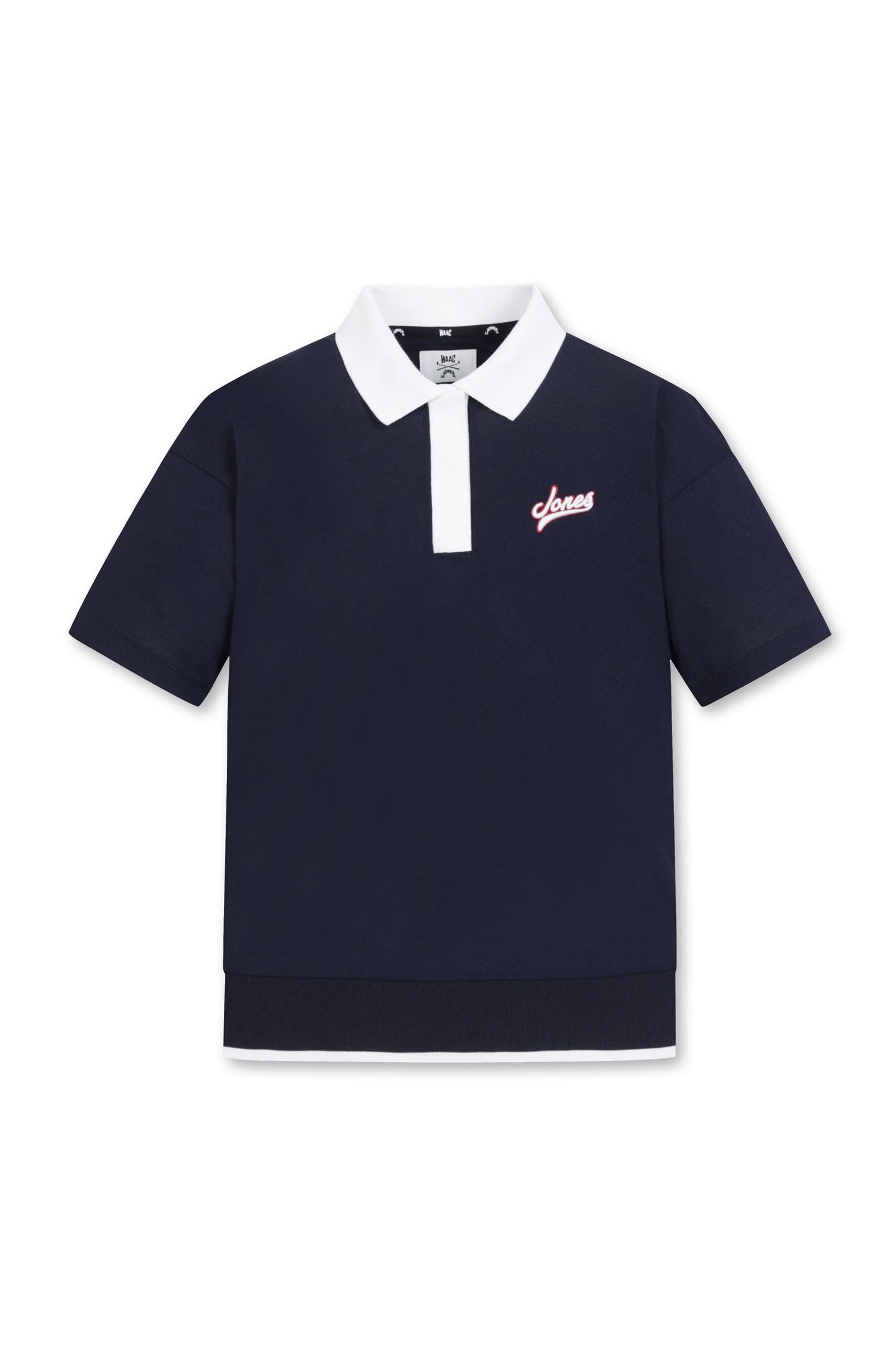 Jones x WAAC Women's Knit Rib Polo - Navy