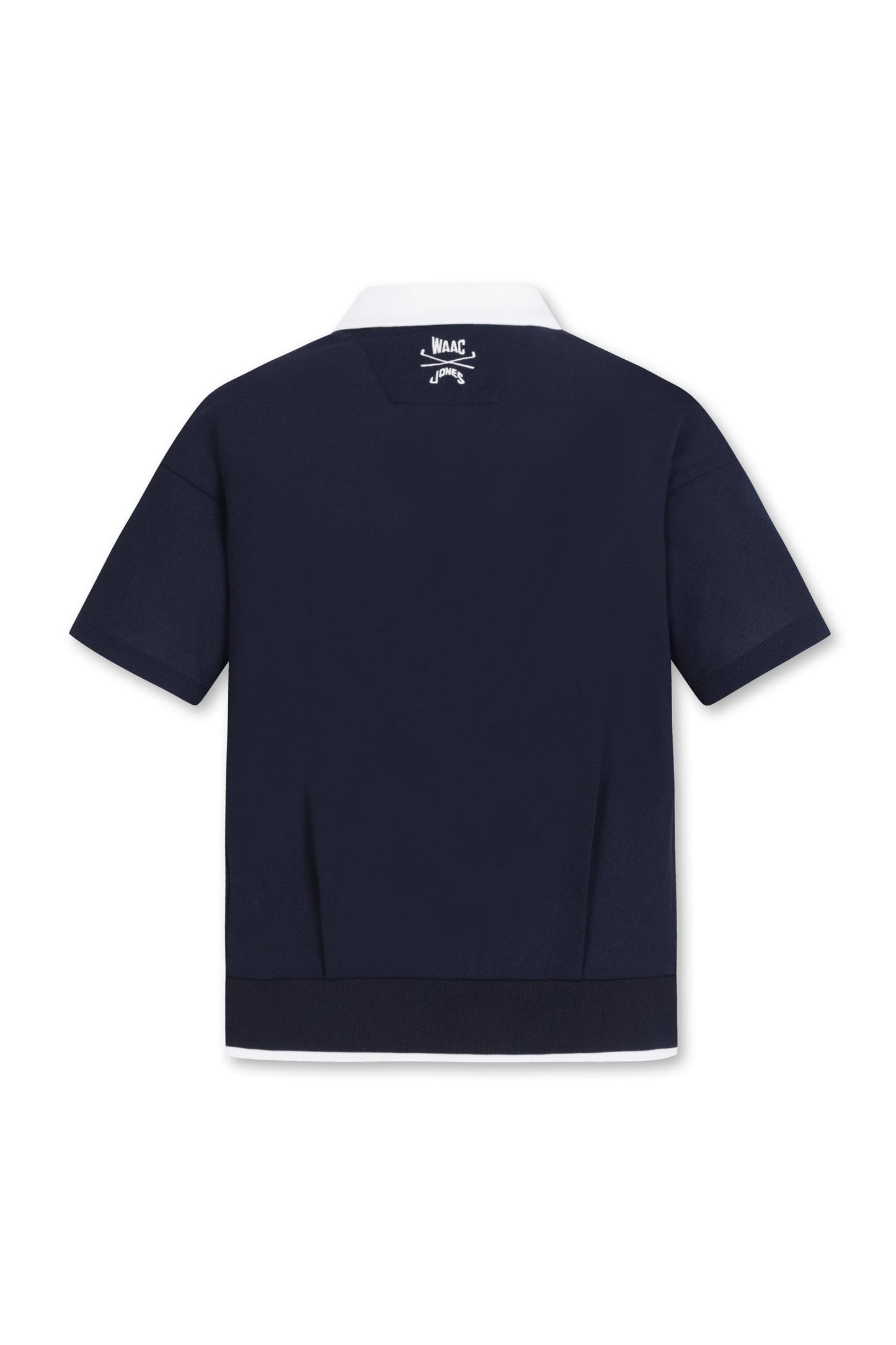 Jones x WAAC Women's Knit Rib Polo - Navy