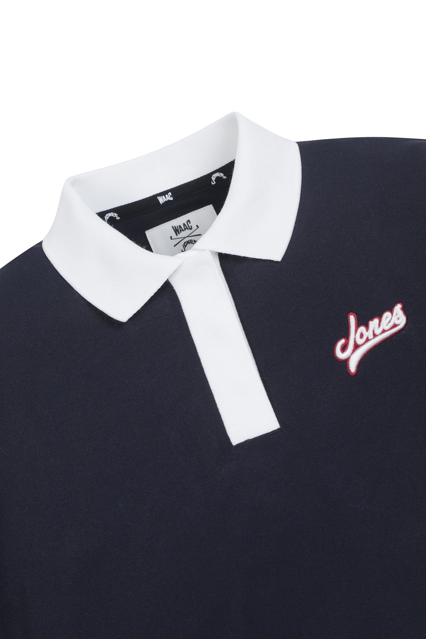 Jones x WAAC Women's Knit Rib Polo - Navy