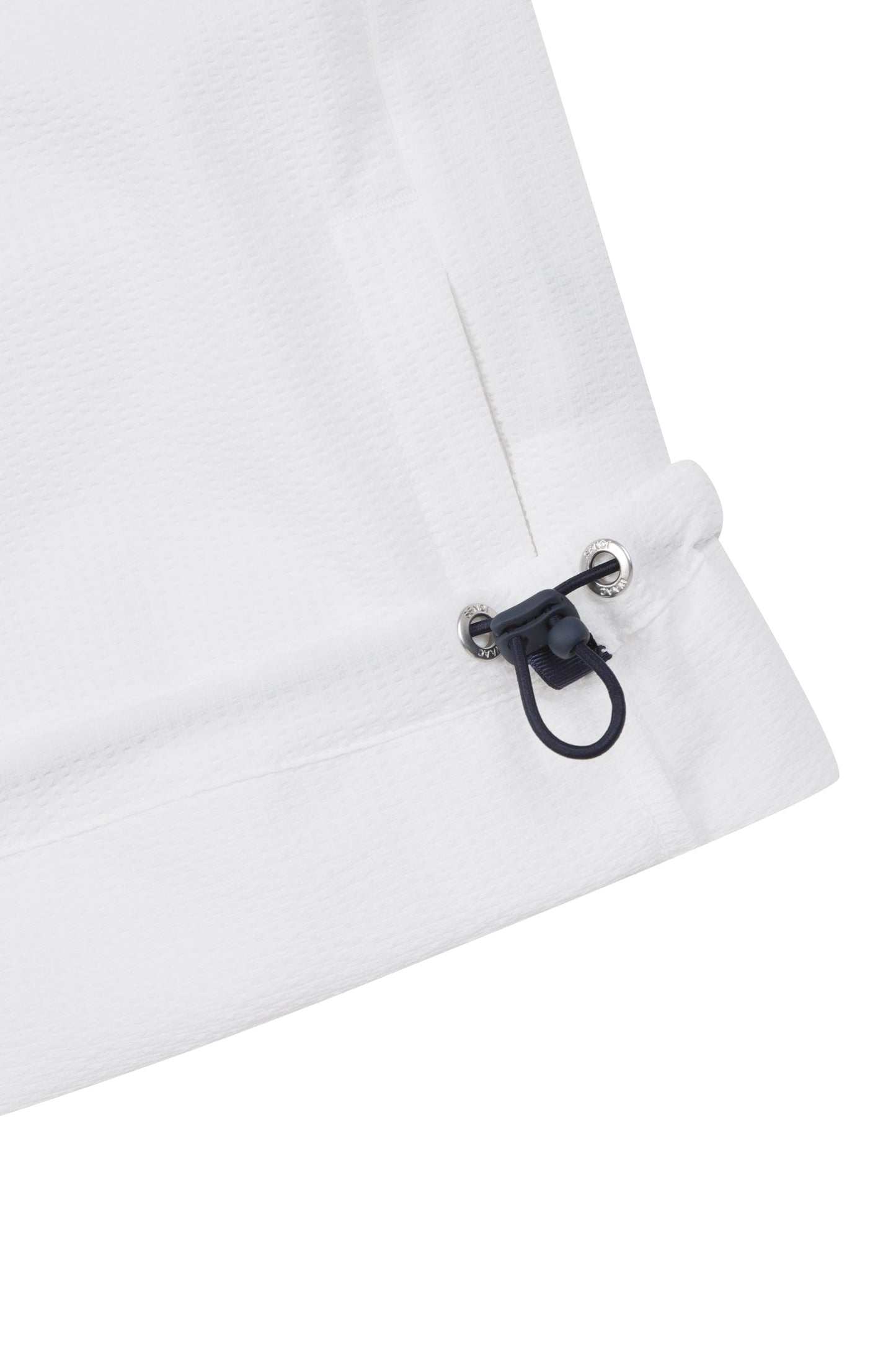 Jones x WAAC Women's Seersucker Polo - White