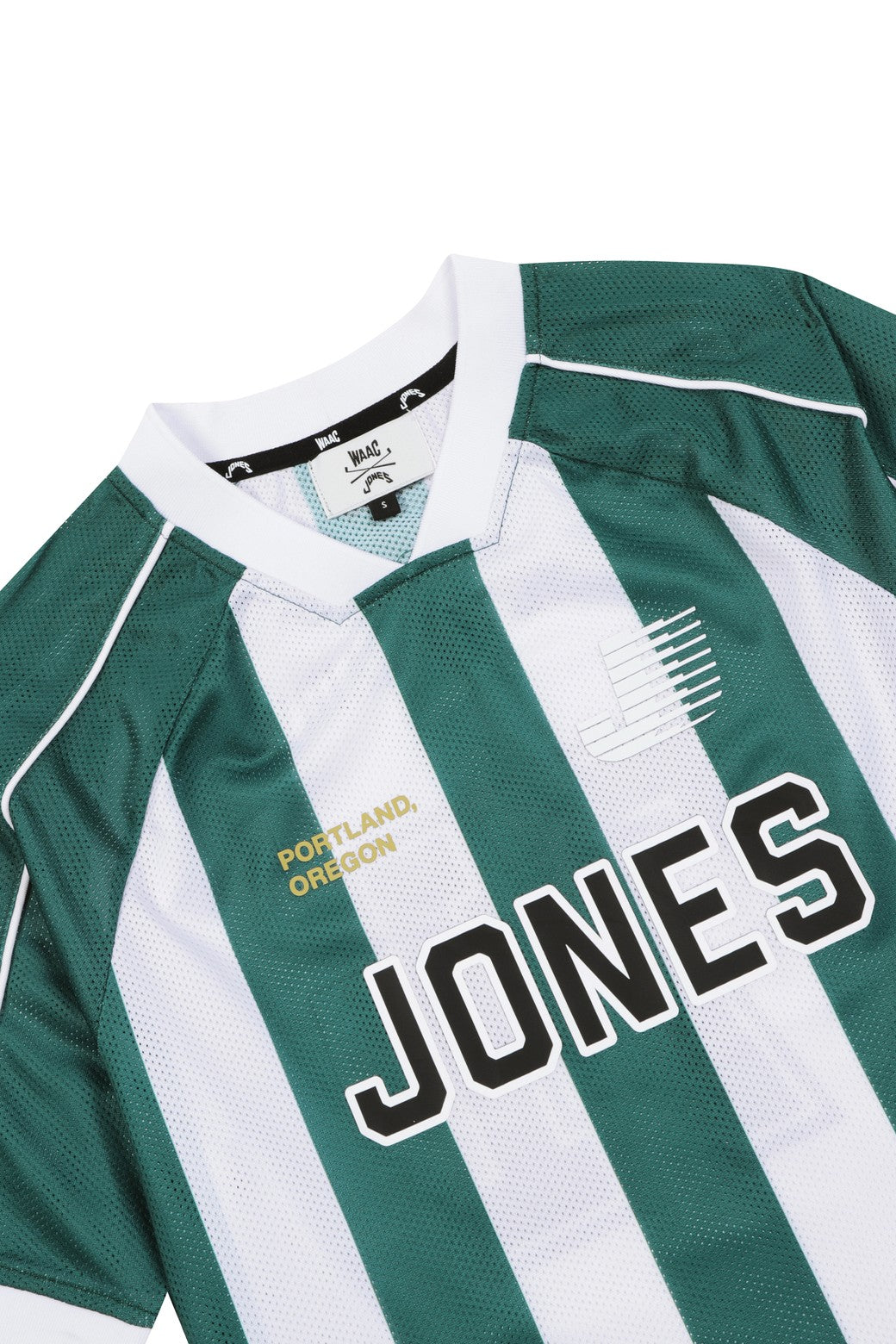 Jones x WAAC Women's Flying J Soccer Jersey - Green/White