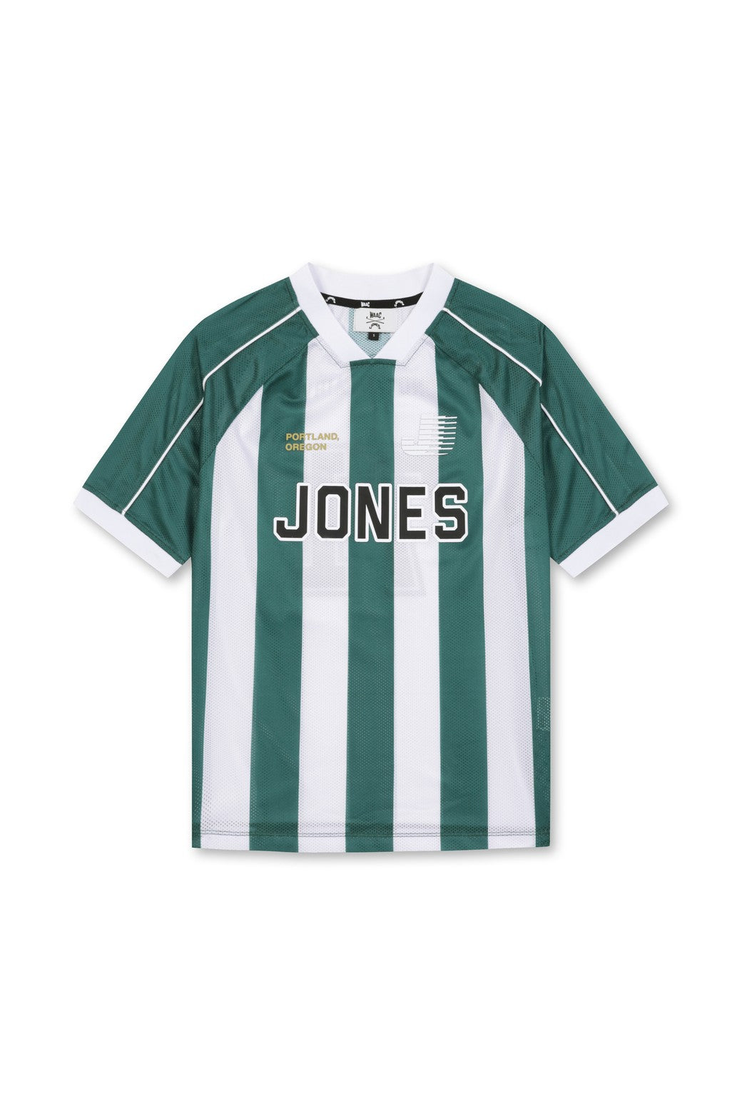 Jones x WAAC Women's Flying J Soccer Jersey - Green/White