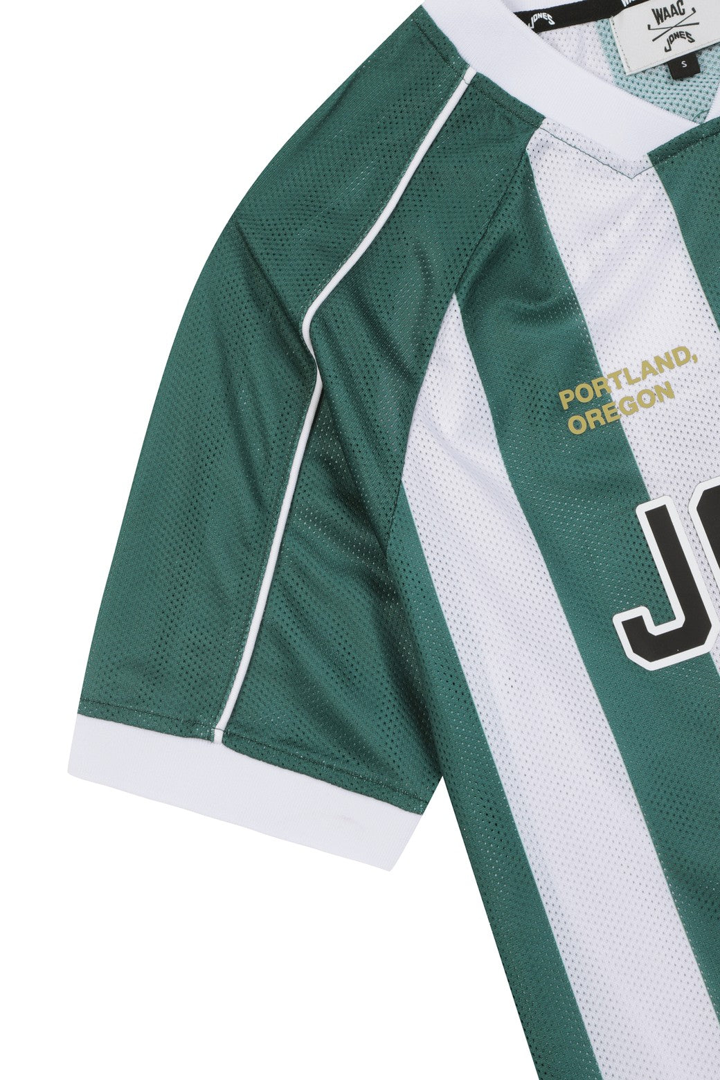 Jones x WAAC Women's Flying J Soccer Jersey - Green/White