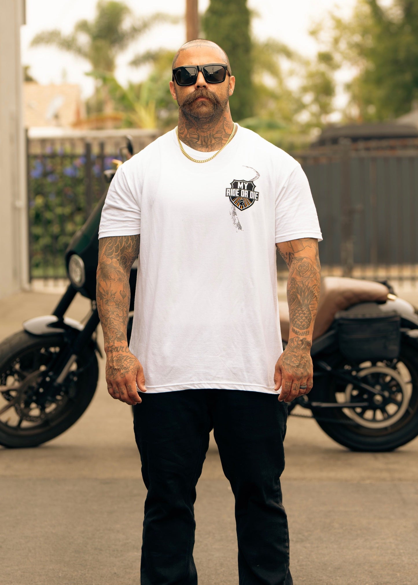 Ride or Die Arctic White T-Shirt