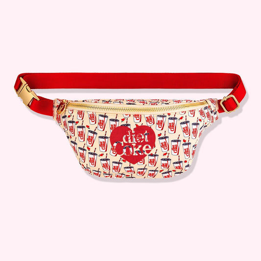 Embroidered Diet Coke Heart Classic Fanny Pack