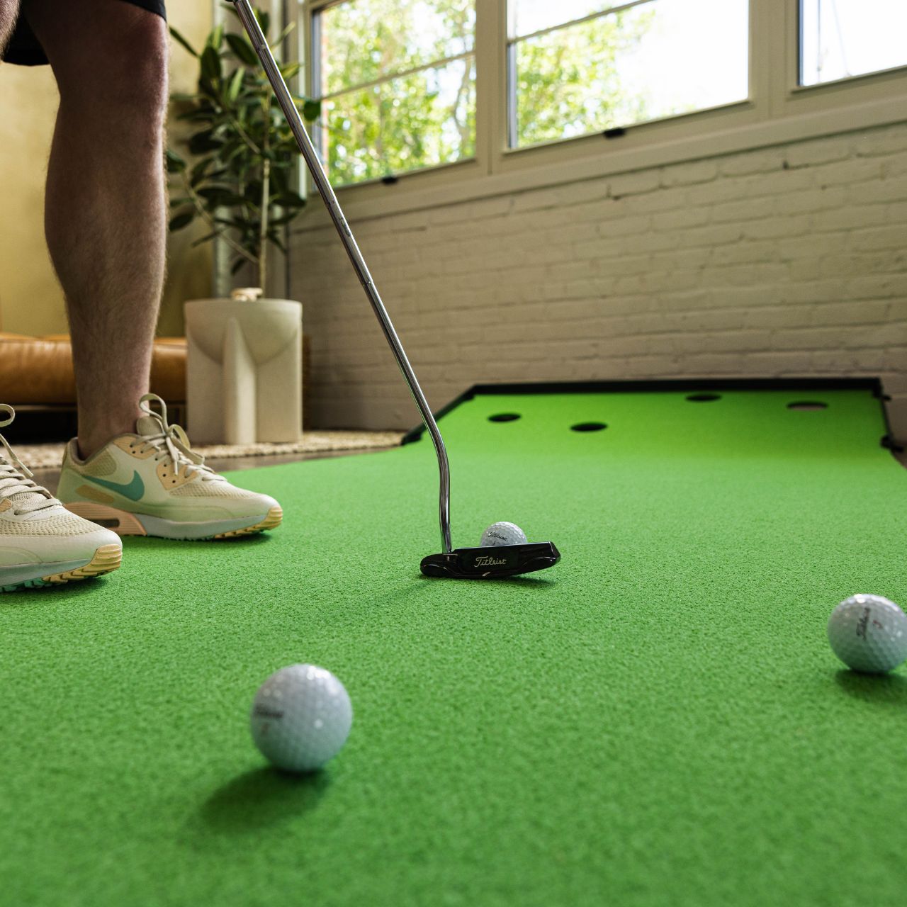 PuttUp® Ramp + Putting Mat (Simulate Longer Putts)