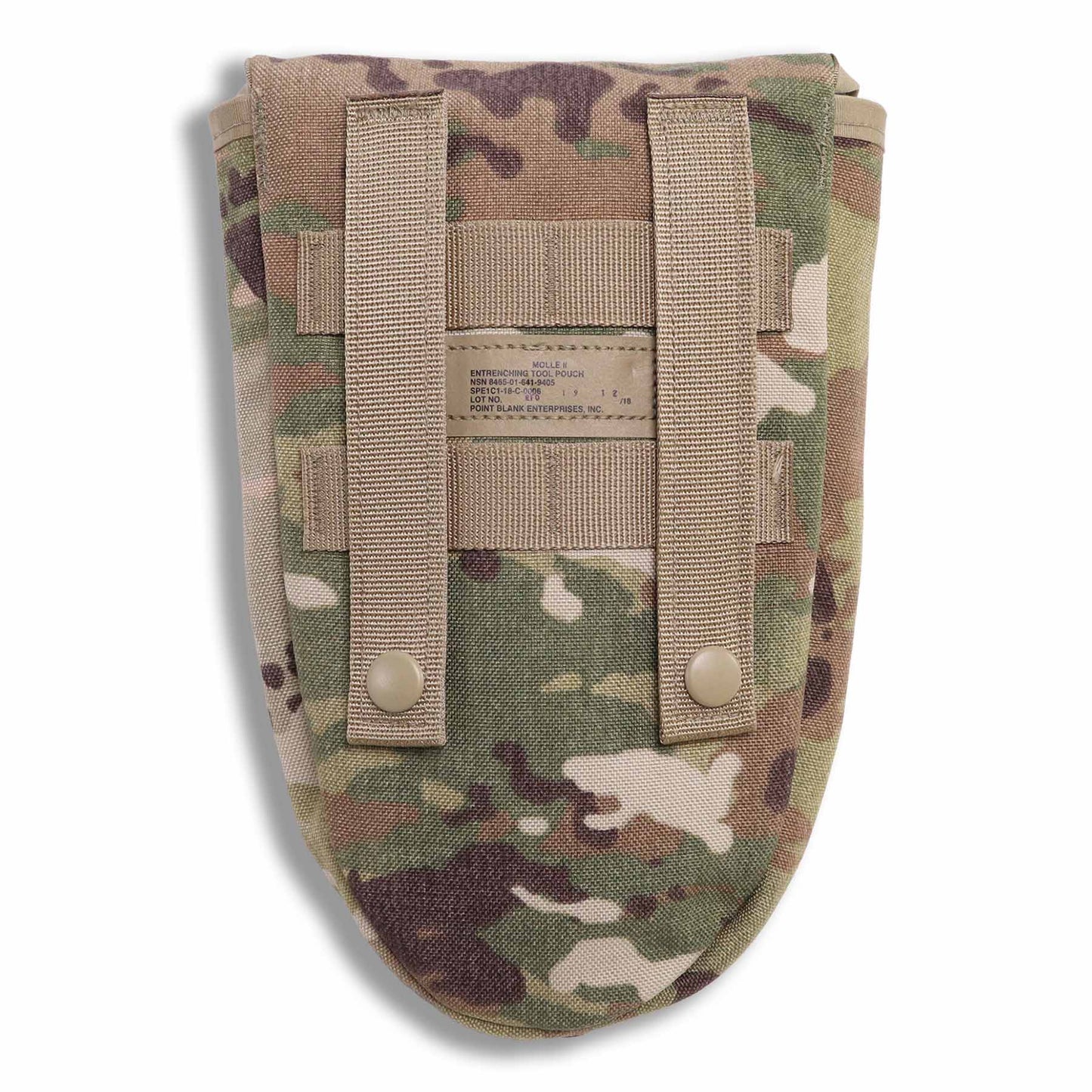 USGI US Army MOLLE II Entrenching Tool Carrier E-Tool Pouch - OCP (SURPLUS)