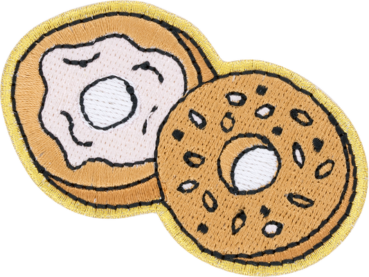 Bagel with Cream Cheese Patch