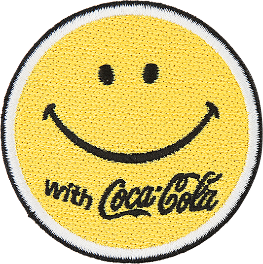 Coca-Cola Smiley Face Patch