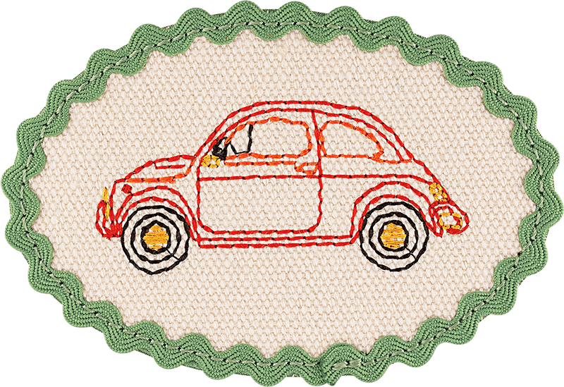 Vintage Car Patch