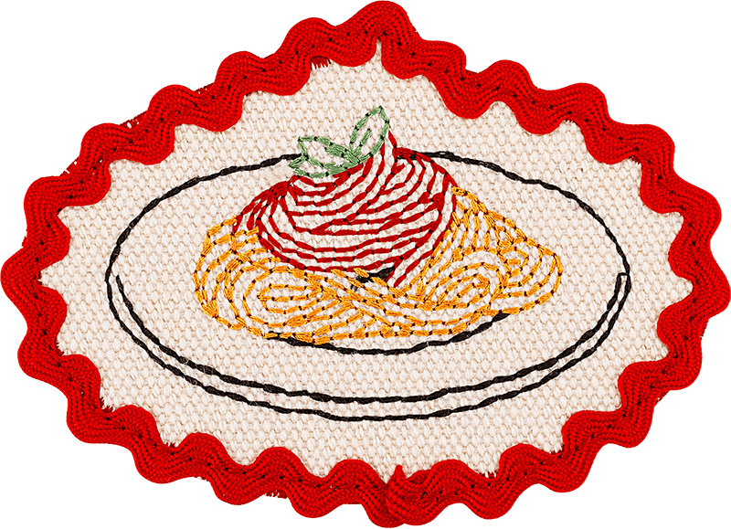 Plate of Spaghetti Patch