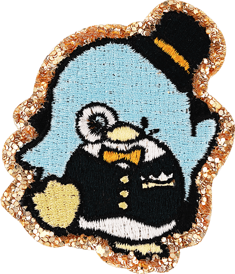 Halloween Tuxedo Sam Patch