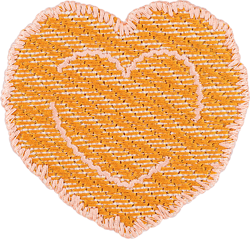 Heart Pasta Patch