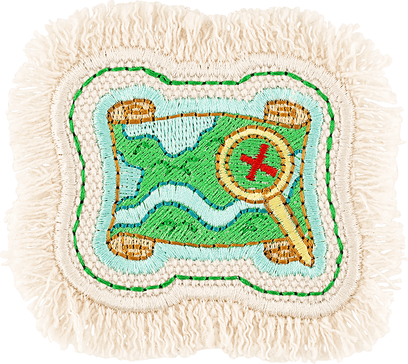 Treasure Map Patch