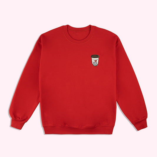 I Heart SCL Red Sweatshirt