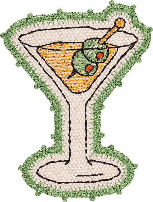 Martini Glass Patch