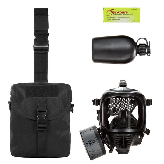 Mira Safety Gas Mask + Survival Kit