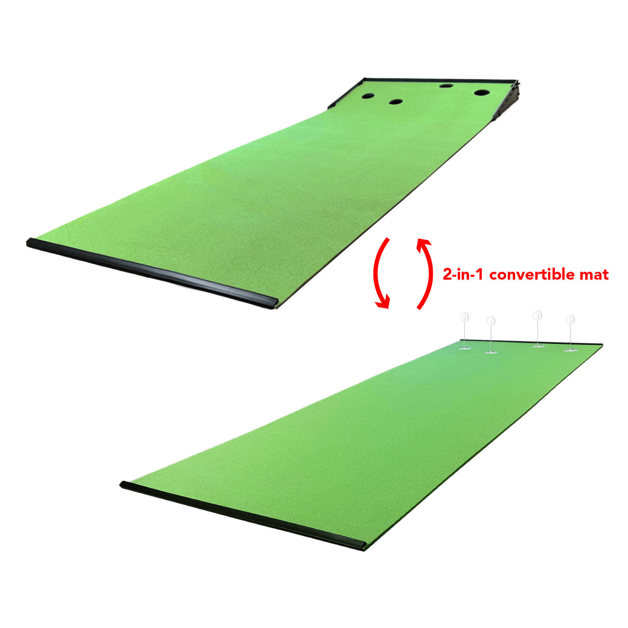 PuttUp® Ramp + Putting Mat (Simulate Longer Putts)