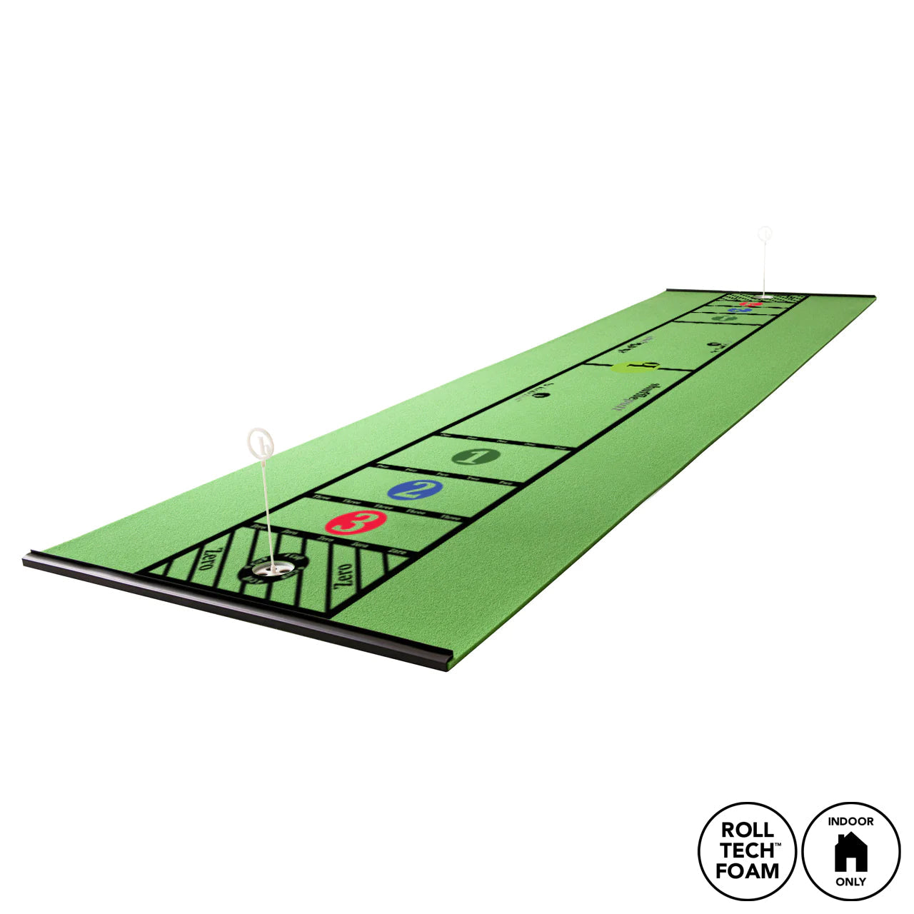 Golf Putting Game - ShufflePutt! Putting and Shuffleboard with a "Drain It" Twist (4 SIZES)