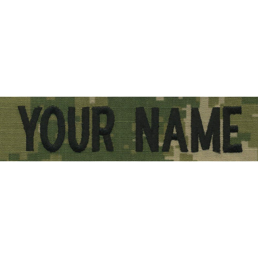 USGI US Navy Name Tape - Velcro (NWU Type III / AOR2)