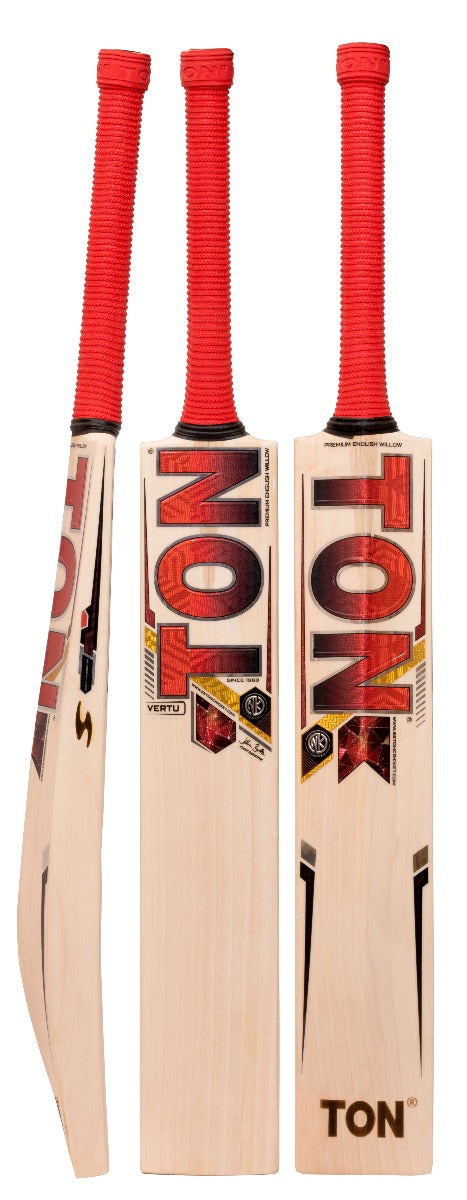 TON VERTU English Willow Cricket Bat