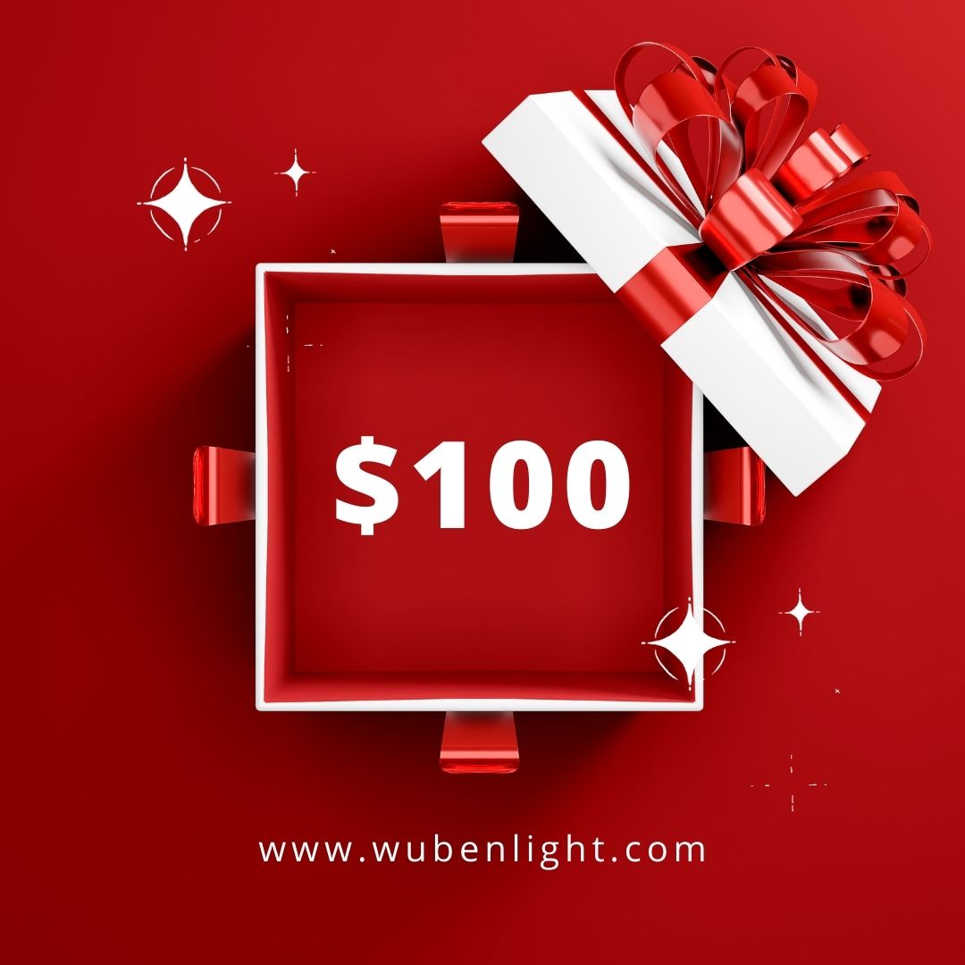 Wuben Gift Card valid for all Products