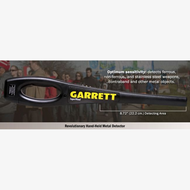 Garrett Super Wand Handheld Metal Detector 1165800