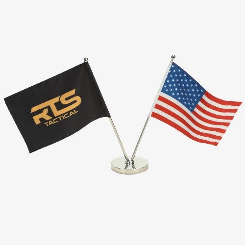 USA & RTS Tactical Desk Flag Ornament