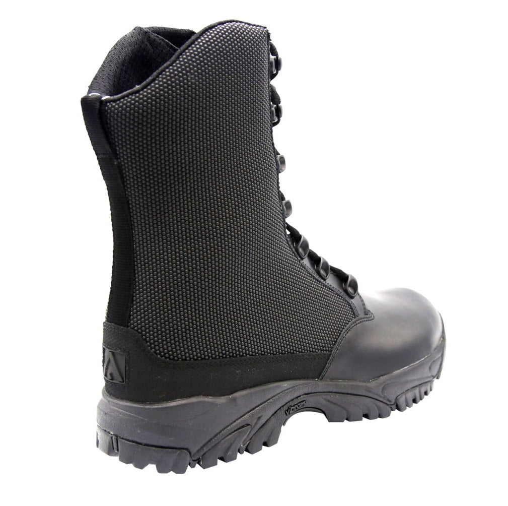 ALTAI Black Tactical Waterproof Side Zip 8" Boots (MFT100-Z)
