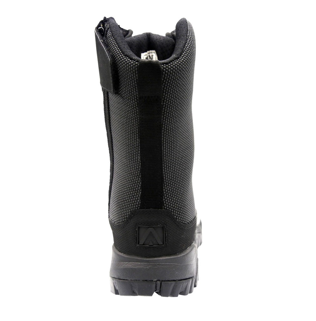 ALTAI Black Tactical Waterproof Side Zip 8" Boots (MFT100-Z)