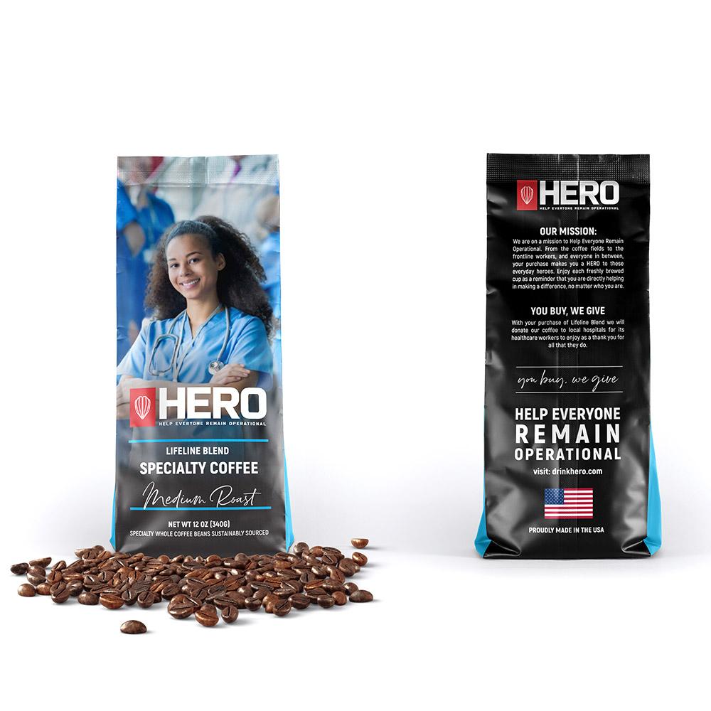 Hero Lifeline Blend Medium Roast Coffee