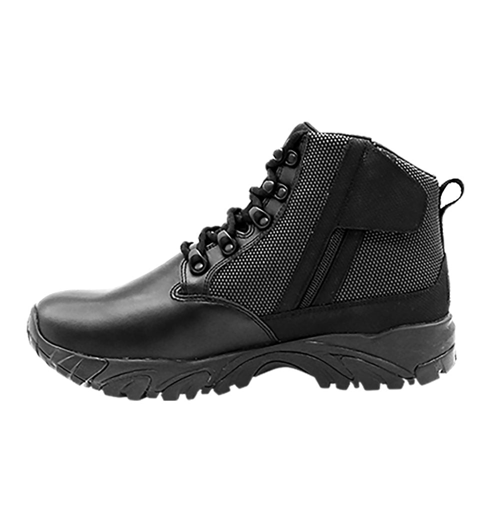ALTAI Black Tactical Waterproof Side Zip 6" Boots (MFT100-ZS)