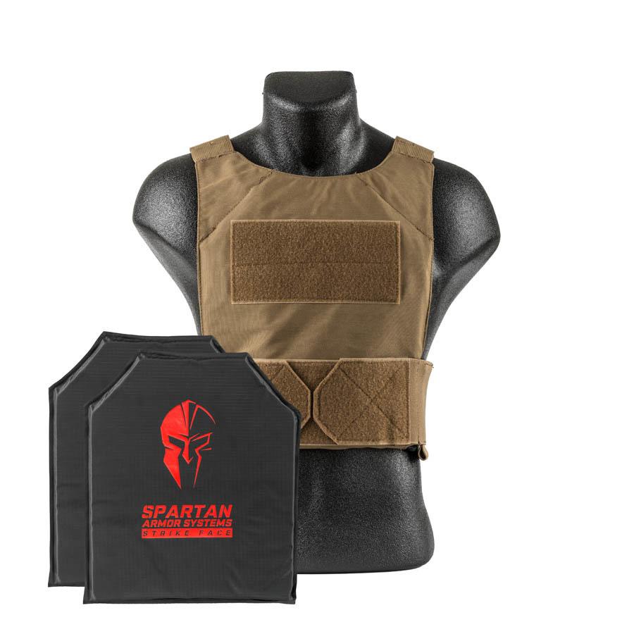 Spartan Armor Level IIIA Soft Body Armor and DL Concealed Plate Carrier