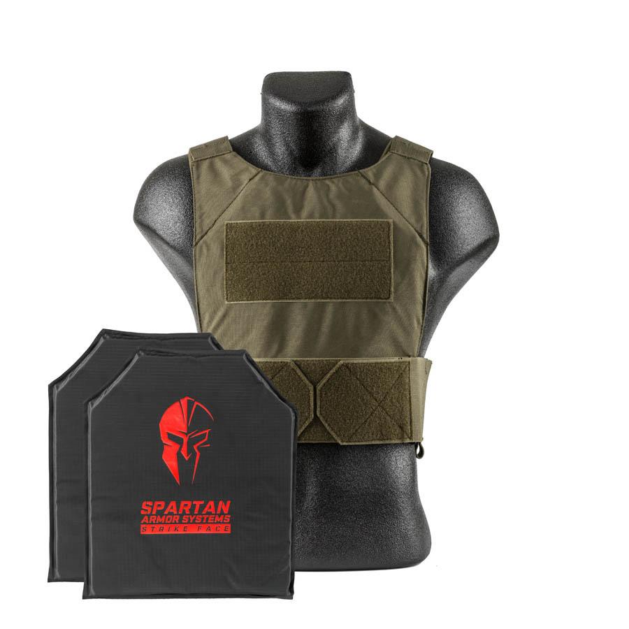 Spartan Armor Level IIIA Soft Body Armor and DL Concealed Plate Carrier