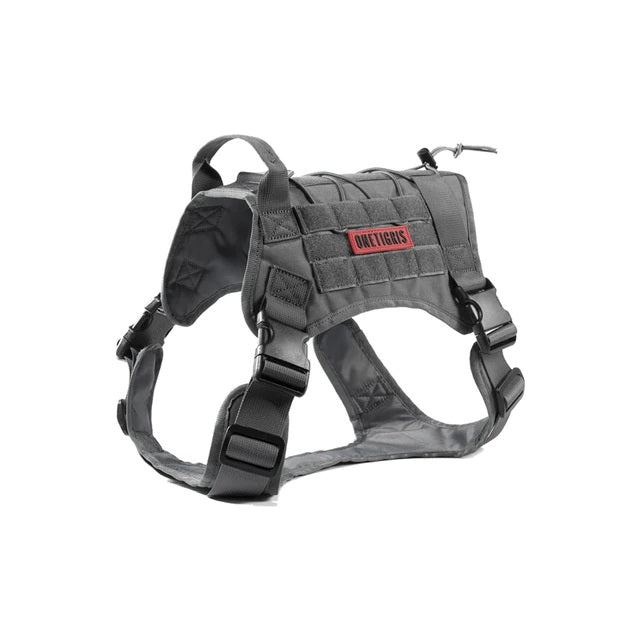 Tactical MOLLE Dog Harness for Large Dogs