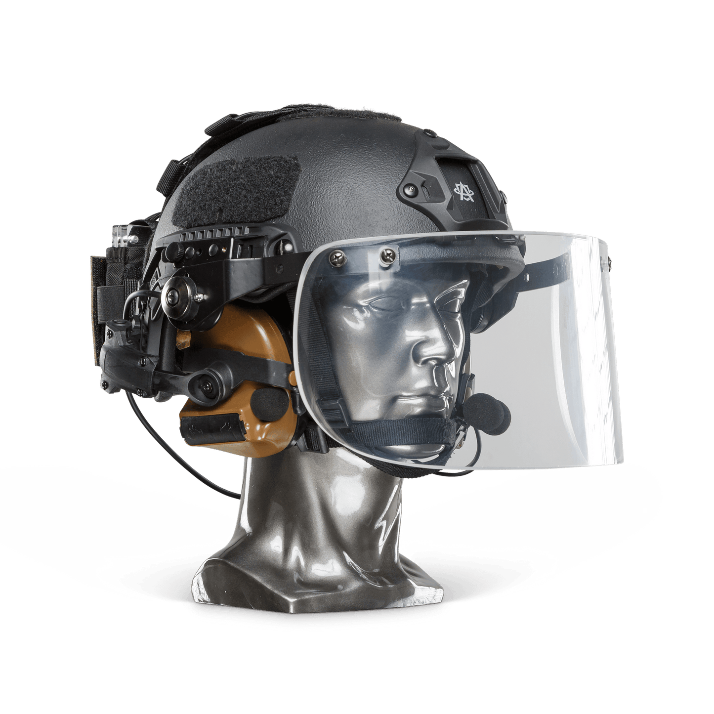 Ballistic Helmet with Bulletproof Visor | NIJ Level IIIA+