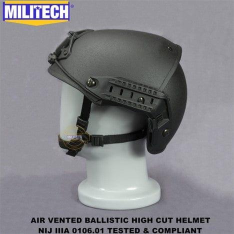 Black AirFrame Style Ballistic Helmet | NIJ Level IIIA