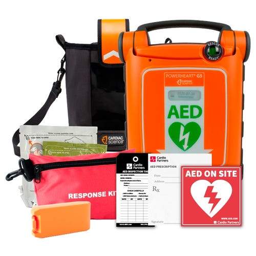 Cardio Partners Cardiac Science Powerheart G5 Plus AED With ICPR Pad