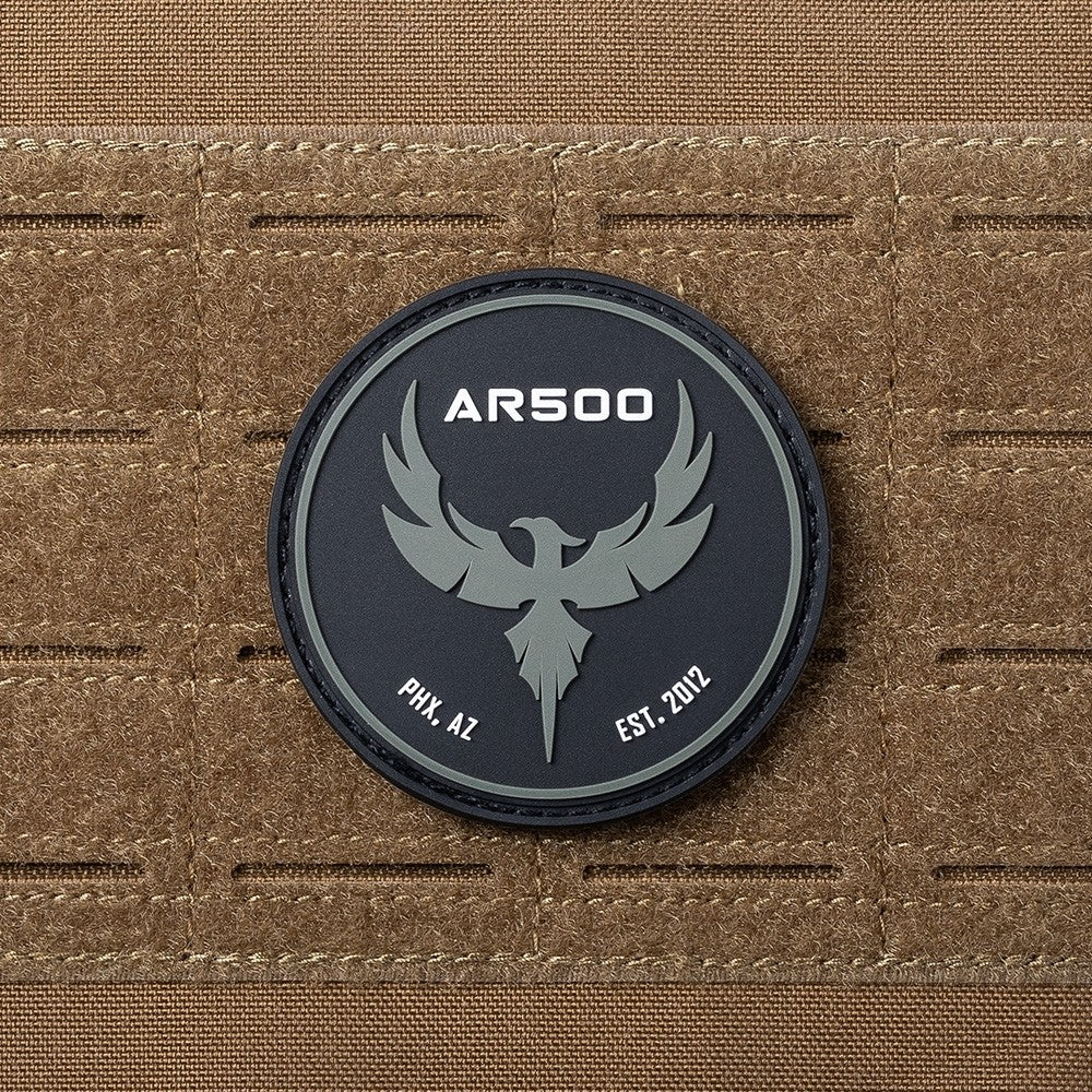 AR500 Armor PVC Velcro Patch