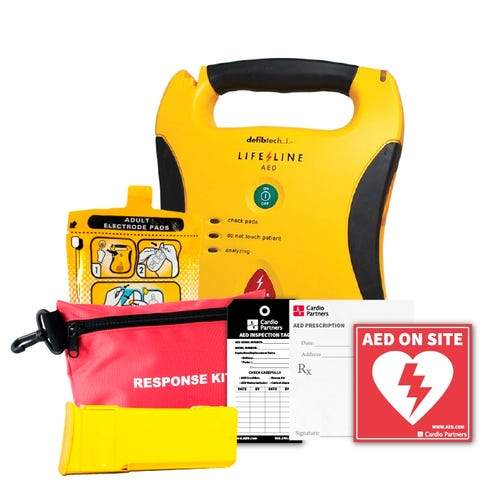 Cardio Partners Recertified Defibtech Lifeline AED