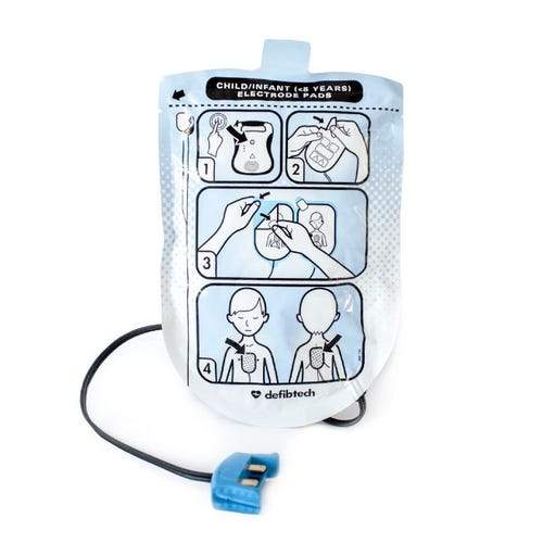 Cardio Partners Defibtech Lifeline AED PEdiatric Pads