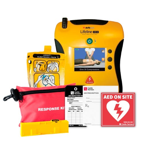 Cardio Partners Defibtech Lifeline View AED