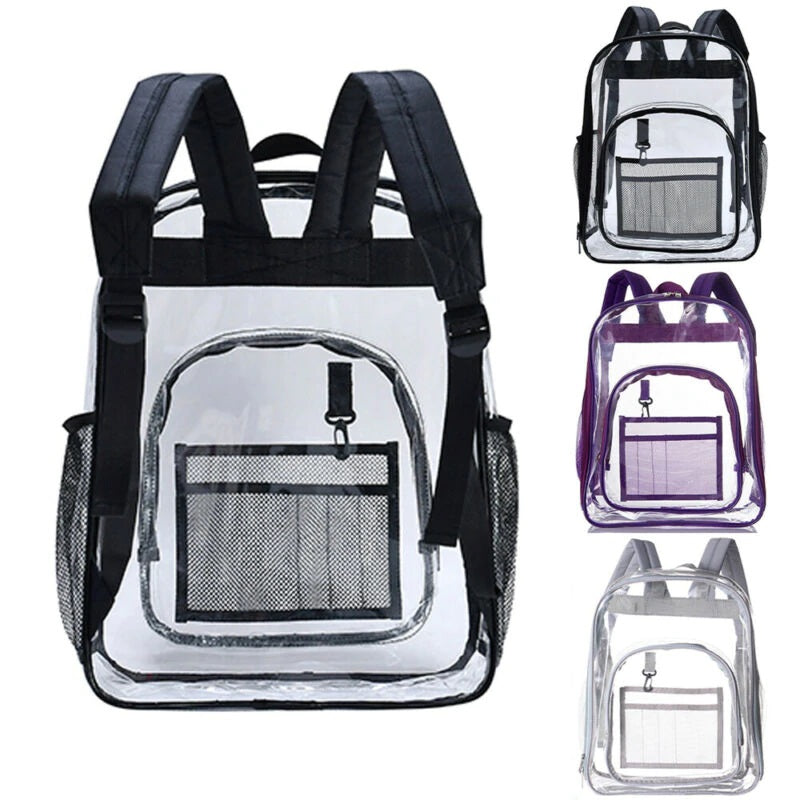Bulletproof Zone Large Clear/Transparent Backpack