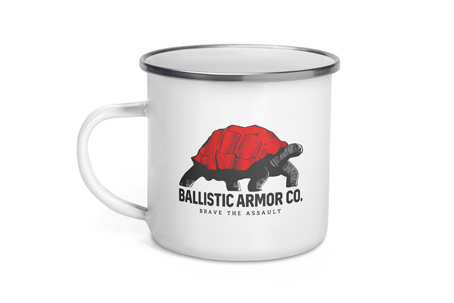 BAC Enamel Mug