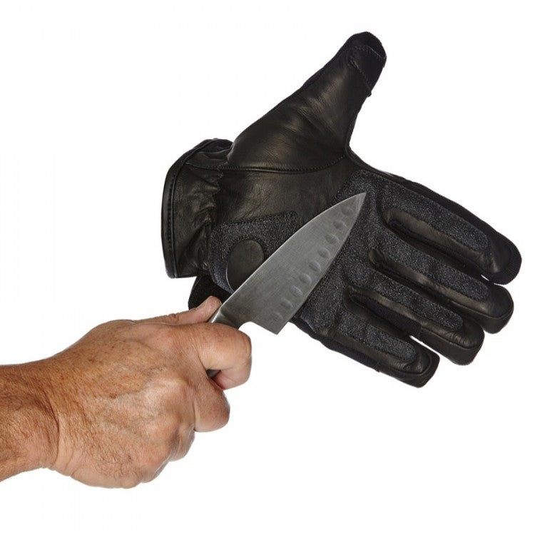 Blade Runner Level 2 Cut Resistance Leather Neoprene Gloves w/ Knuckle Protection