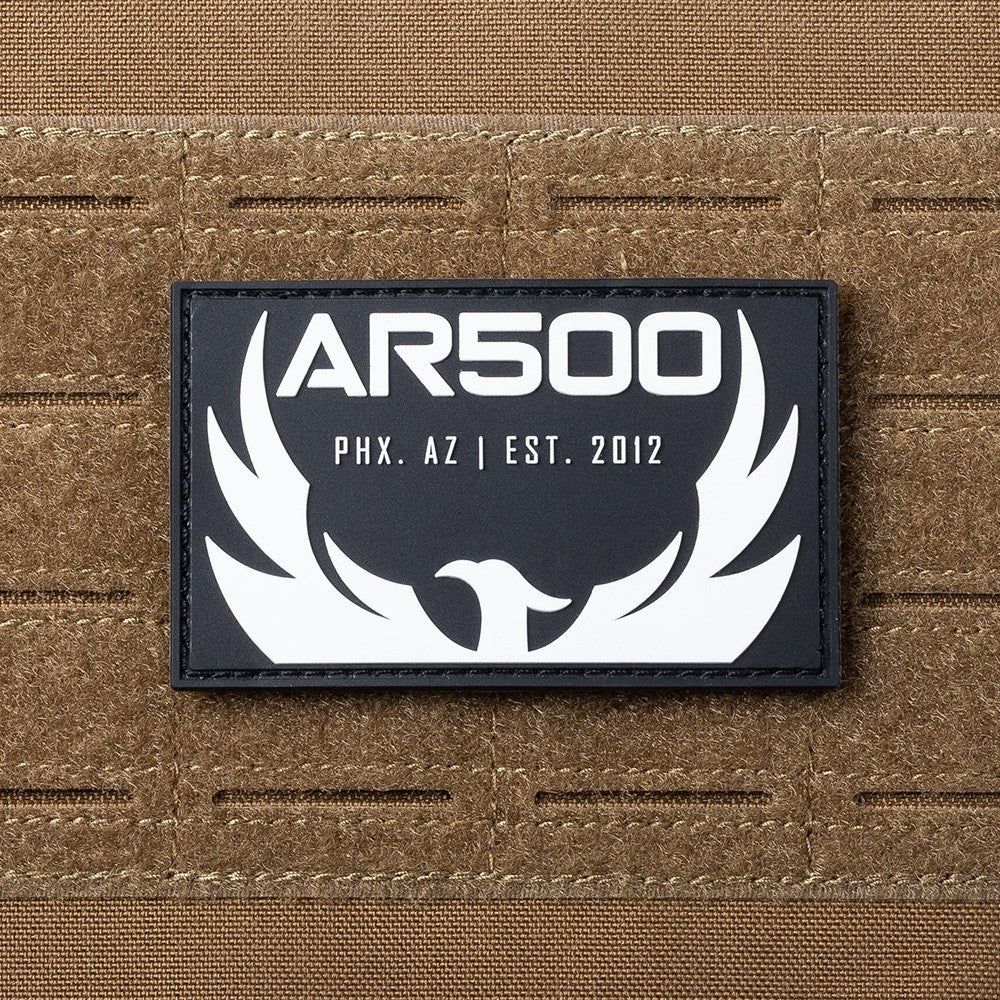 AR500 Armor PVC Velcro Patch
