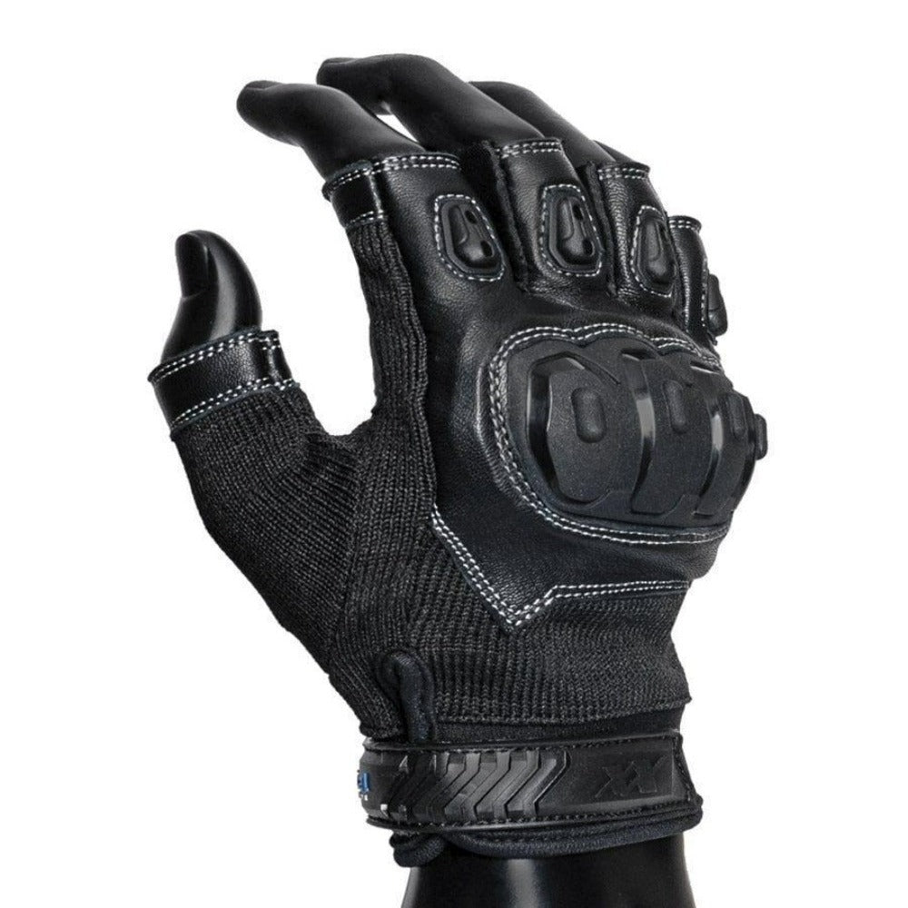 Warrior Gloves F-Type - Fingerless Cut Resistant Hard Knuckle Tactical Gloves